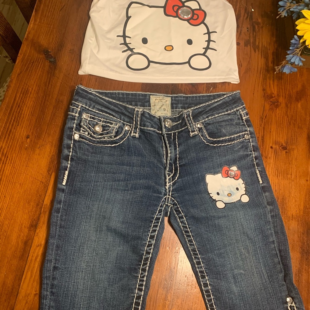 Hello kitty women's 2-piece set 😻